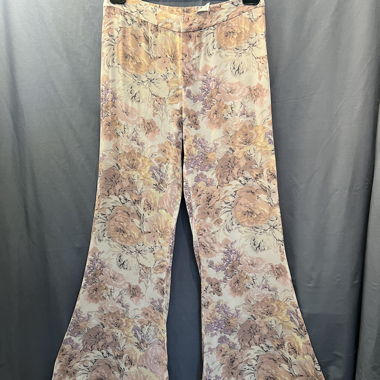Florale Zara Hose