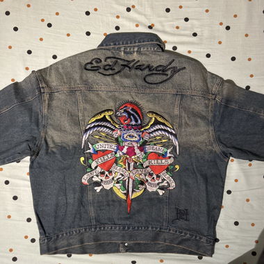 Ed Hardy United Dreams Denim Jacket