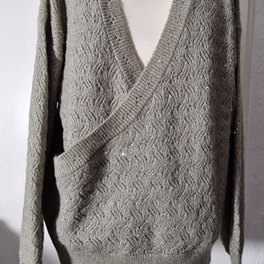 Glitzerpullover
