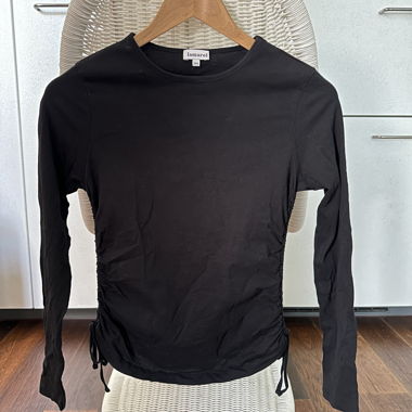 Lamarel Langarmoberteil schwarz