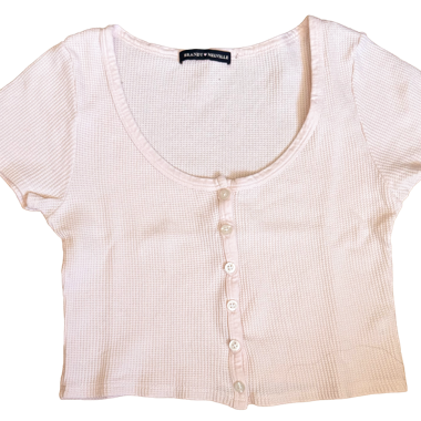 Light pink crop top