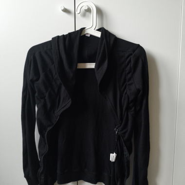 Cardigan nero leggero