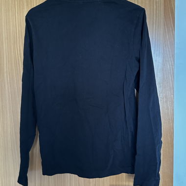 Langarm-T-Shirt schwarz CLIQUE