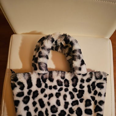 Bag with Magnetic Button Closure