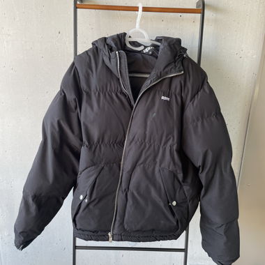6PM Daunenjacke schwarz M