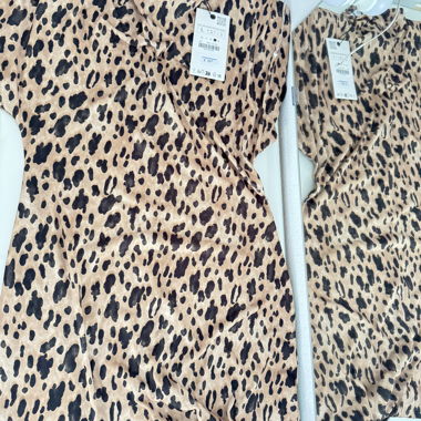 Zara Leopard Kleid