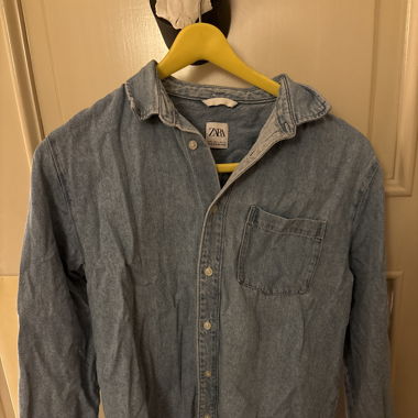 Zara jeans shirt 