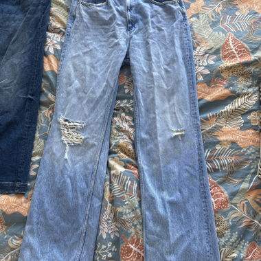 Wide Leg Zara Jeans, Size EUR 44/USA 12