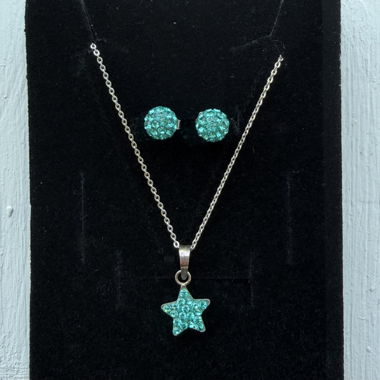 Silver (925) Necklace with Star Pendant