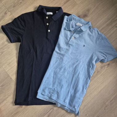 Set di polo blu