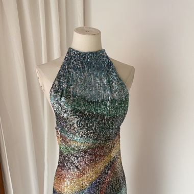 Colorfull Long Luxury Dress