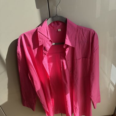 Pink blouse