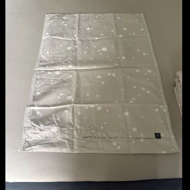 Biancheria da Letto Beige a Pois di CF 50x70 / 160x210