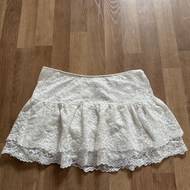 White Lace Skirt