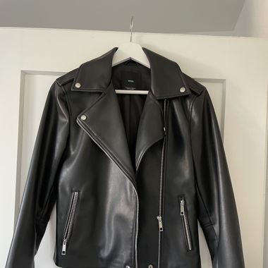 Veste en simili cuir Mango 