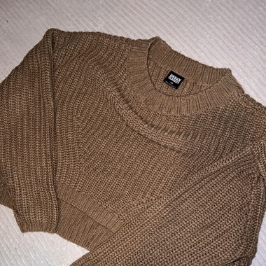 Brauner Strick Pulli