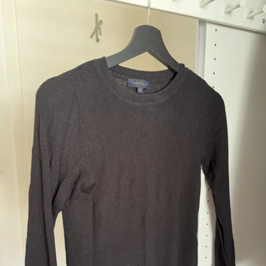 Haut noir Caroll