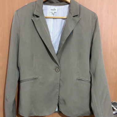 Khaki-Blazer Nulu Grösse 40