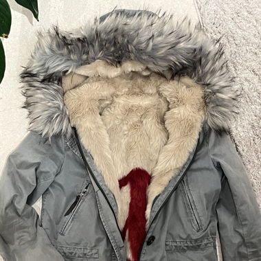 Warme Winterjacke