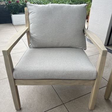 Poltrona lounge per esterni