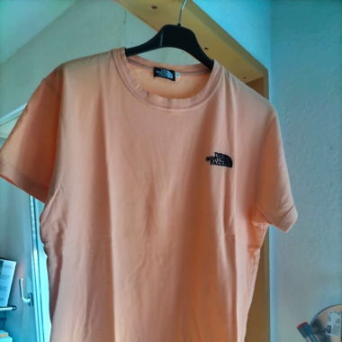 t-shirt orange clair THE NORTH FACE 