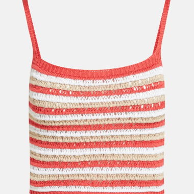 Striped Knit Top