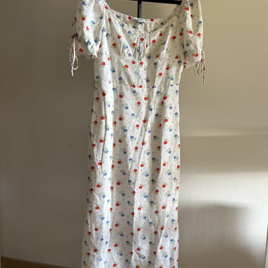 Floral midi dress
