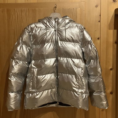 Giacca imbottita invernale Rains, effetto argento liquido!