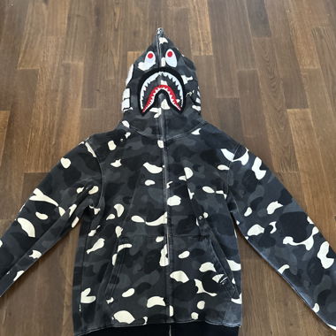 Bape zip nero