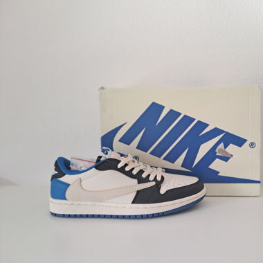 Jordan 1 low Travis Scott blau