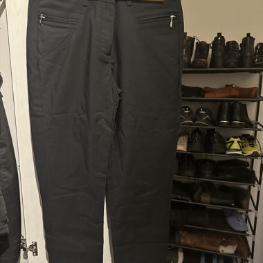 Pantaloni in tessuto neri