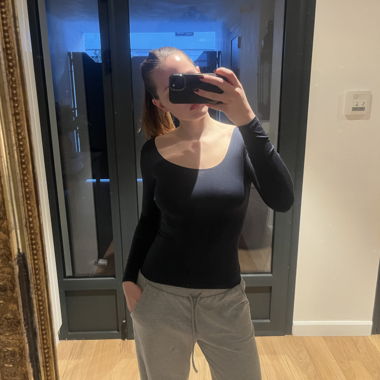 Langarmshirt dunkelblau