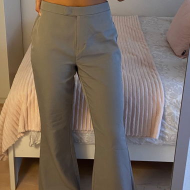pantalons de costume gris