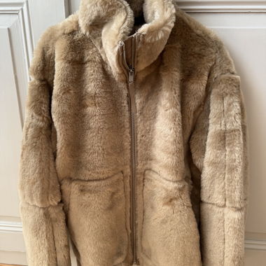 Faux Fur Zip Jacket