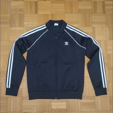 Veste adidas nior et blanc taille M