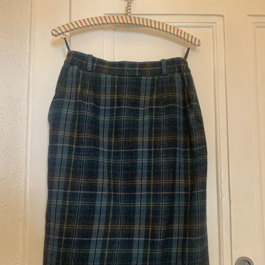 Jupe en laine vintage 