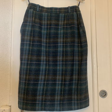 Jupe en laine vintage 
