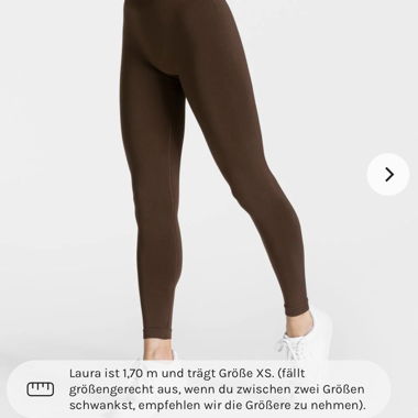 TEVEO Classy Seamless Leggings Braun