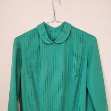 Chemise Turquoise vintage