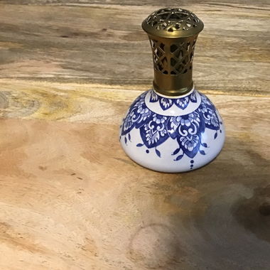 Lampe berger vintage peintre à la main