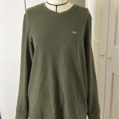 Tommy Hilfiger Kaki-Pullover
