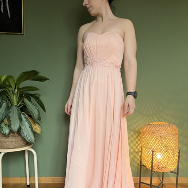 Abendkleid Pastellfarben Rosa
