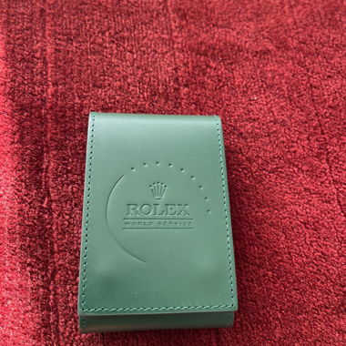 Etui Rolex vert