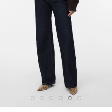 VMTESSA HOHE TAILLE WEITER BEINSCHNITT JEANS