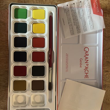 Palette gouache Caran d’Ache