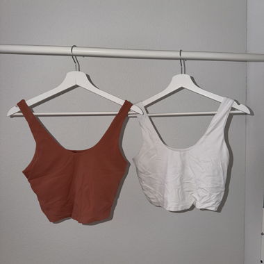Lot de 2 débardeurs courts