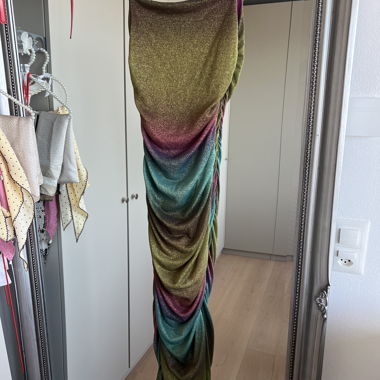 Robe longue scintillante