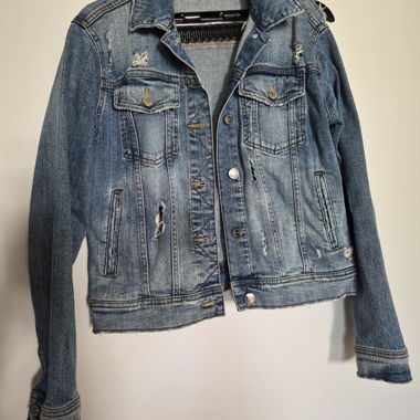 Giacca di jeans in denim Zara