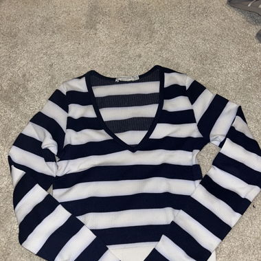 Cropped Top langarm