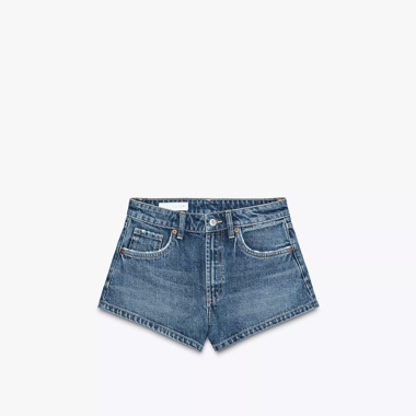 Zara Mini-Denim-Shorts